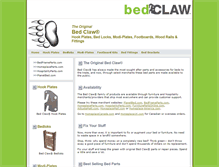 Tablet Screenshot of bedclaw.com